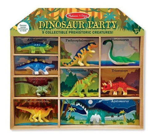 Set Dinosaurios En Caja