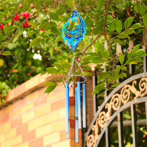 Carillones De Viento Para Exterior, Giradores De Viento, Par