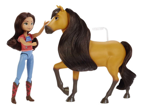 Boneca Spirit Lucky (7 Pol.) Com 7 Juntas Móveis, Top Fashio
