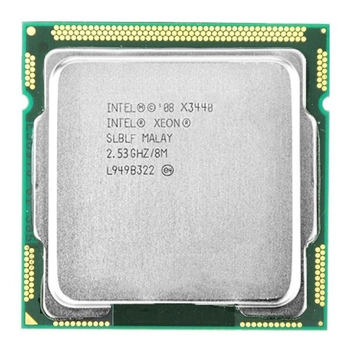 Processador Intel Xeon X3440 BV80605002517AQ  de 4 núcleos e  2.9GHz de frequência