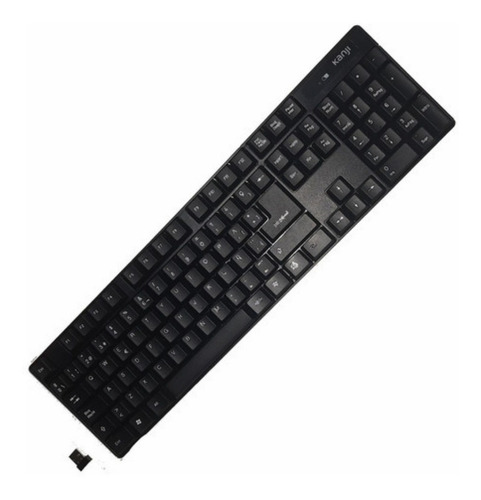 Imagen 2 de 9 de Teclado Inalámbrico Kanji Kj-tecina003