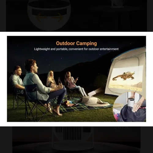 Proyector Smart Tv Android11 Wifi Portatil Con Apps Y Magic