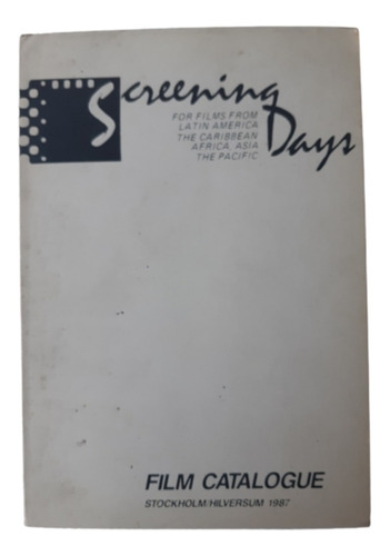 Screening Days / Film Catalogue 1987 / En Inglés