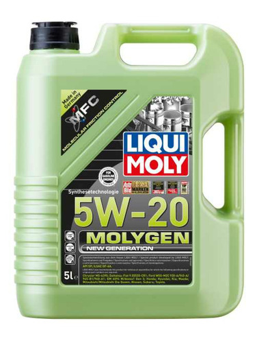 Aceite Liqui Moly Molygen 5w20 Sintético 5litros