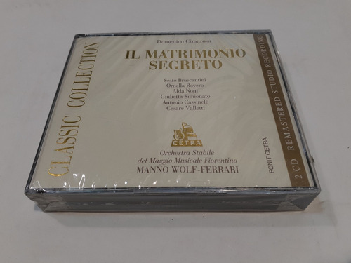 Il Matrimonio Segreto, Cimarosa - 2cd 1995 Nuevo Italia