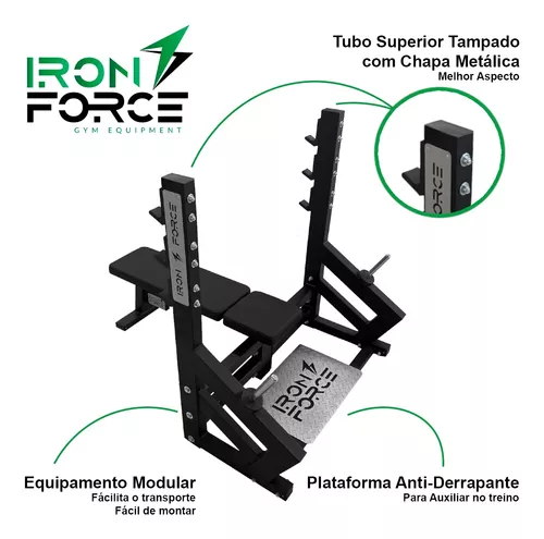 Supino Reto Convergente – IronTech Fitness