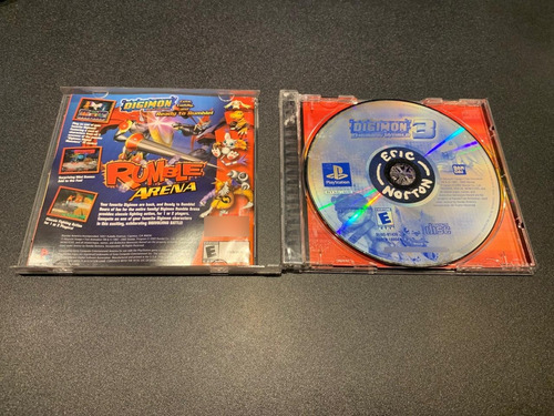Digimon World 3 Sony Playstation Ps1 (Usado)