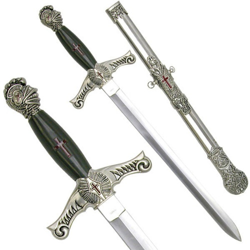 Espada Corta Daga Medieval Cruzadas 54 Cm