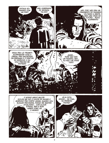 Mágico Vento - volume 11: O pesadelo na moldura, de Manfredi, Gianfranco. Mágico Vento (11), vol. 11. Editorial Edições Mythos Eireli,Sergio Benelli Editore, capa mole em português, 2021