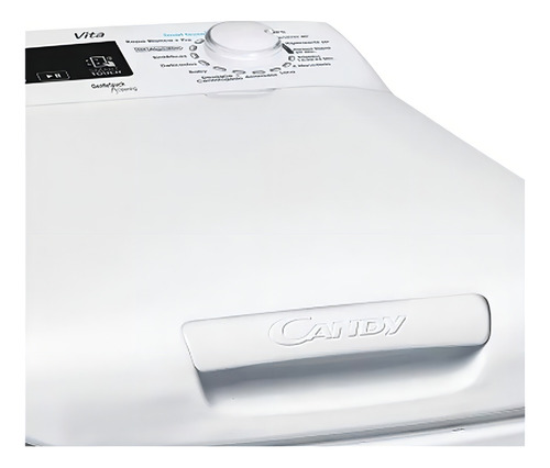 Lavarropas Candy Carga Superior Cvst610t Smart 6kg 1000 Rpm Blanco