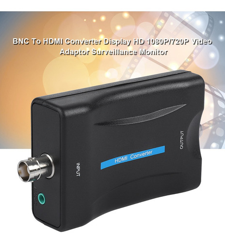 Nuevo Convertidor Bnc A Hdmi, Adaptador De Vídeo Hd