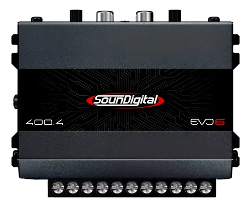 Módulo Amplificador Soundigital 400.4 Evo 6 Classe D 4 Canais 4 O...