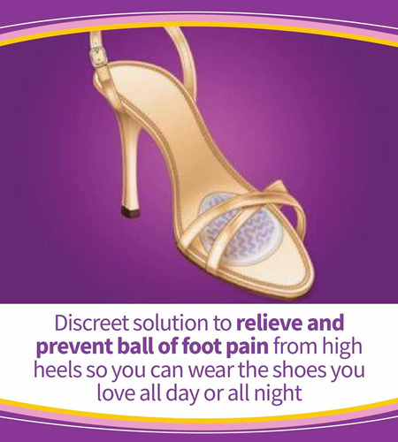 Bola Del Dr. Scholl De Pie Cojines De Los Tacones Altos (un