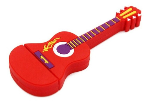 Memoria Usb 32gb Diseño Forma Figura Guitarra Acustica