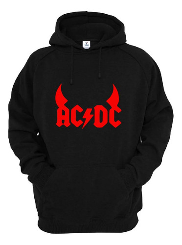 Sudadera Hoodie Gorro - Ac / Dc Acdc Rock Banda Clasicos