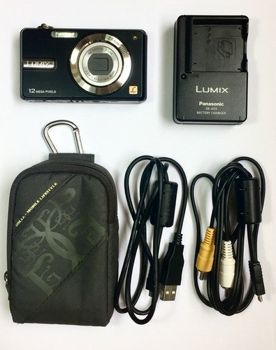 Imagen 2 de 6 de Camara Digital Lumix Panasonic F3 + Estuche | Sin Pila