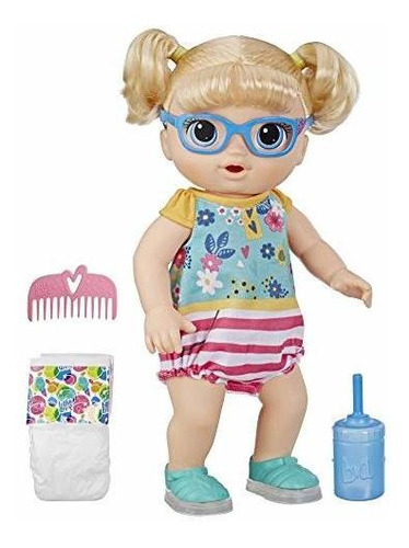 Baby Alive Step Rn Risita Muñeca De Cabello Rubio Bebe Con Z