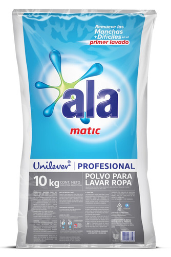 Jabón en polvo Ala Matic Profesional bolsa  10 kg