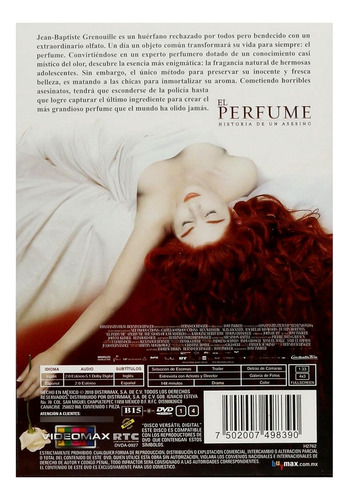 Dvd El Perfume: Historia De Un Asesino (2006) Pelicula