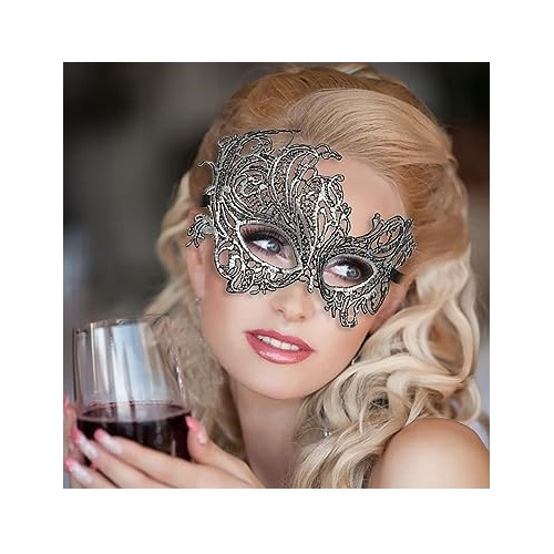 Antifaz Encaje Sexy Mascarade - Fiestas, Disfraces Halloween