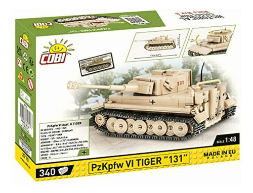 Cobi Historical Collection Panzer Vi Tiger Tanque De 131