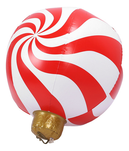 Bola De Navidad Inflable De Pvc De 23.62 Pulgadas Con Forma