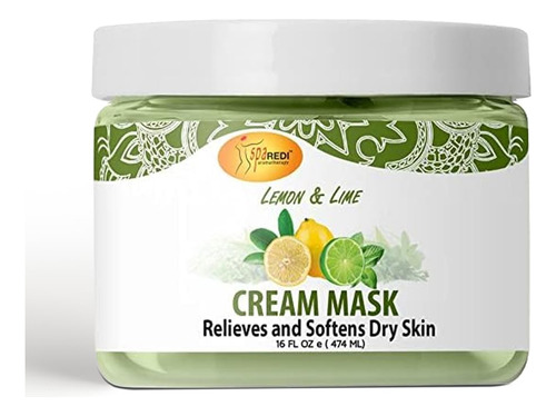 Spa Redi - Mascarilla De Crema Corporal Y Pies, Limon Y Lima