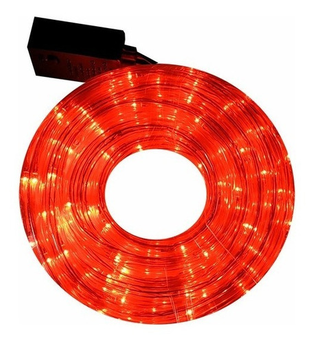 Luces de navidad y decorativas Polaris 10mled-multi 10m de largo 127V - rojo con cable transparente