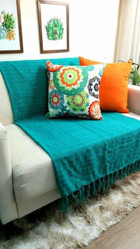 Kit 2 Capas Belize Mandalas Laranja + Manta