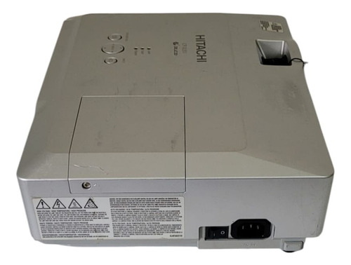 Projetor Hitachi Cpx201 Com Defeito P/conserto/retirar Peças Cinza
