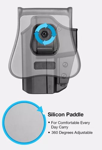 Imagen 7 de 9 de Holster Funda Per Fit Universal