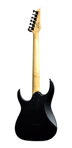 Imagen 2 de 2 de Guitarra eléctrica Ibanez RG GIO GRGR131EX de álamo black flat con diapasón de amaranto