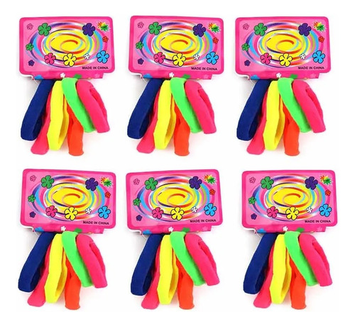 72 Xuxinha/rabicó/elásticos De Meia Calça De Cabelo Colorida Colorida Lisa