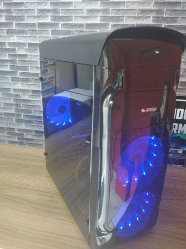 Pc Gamer Computador I3 4gb Ram Ssd 120gb Hd320gb 4 Cooler
