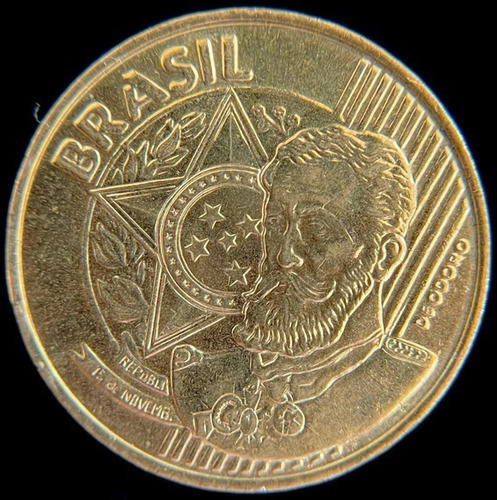 Moneda Brasil 25 Centavos 2017