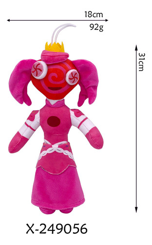 G Peluche The Amazing Digital Circus Bubble Man Queen, 6