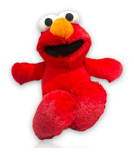 Peluche Elmo Rojo 30 Cm Plaza Sésamo Monstruo Peludo Niños