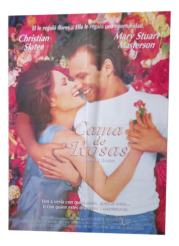 Poster Vintage Pelicula Cama De Rosas 1992 Bed Of Roses
