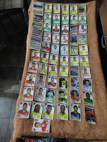 Lote De 63 Figuritas Copa América Brasil 2019