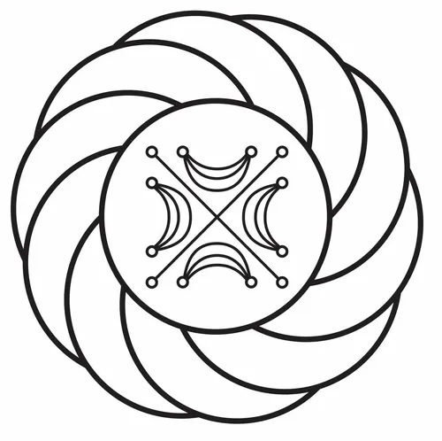 comprar Gráfico Radiestesia 17x17 Cm - Turbilhão Da Lua