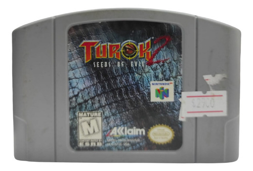 Turok 2 Para Nintendo 64  (Reacondicionado)