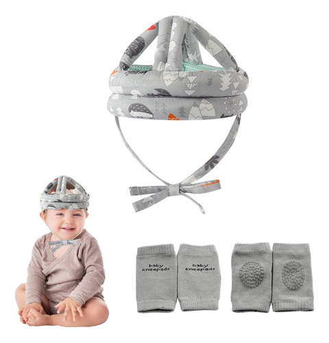 Casco De Seguridad Para Bebé, Gorro De Parachoques Con Cojín