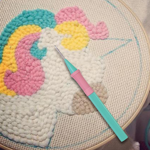 4 Punzón Aguja Herramienta Bordado Punzón Pin Diy