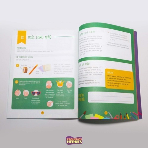 Devocional Para Familias Pequeños Héroes Niños