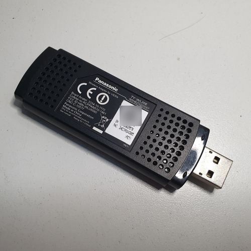 Wifi Dongle Panasonic Ty-wl20e - Para Repuesto - No Funciona