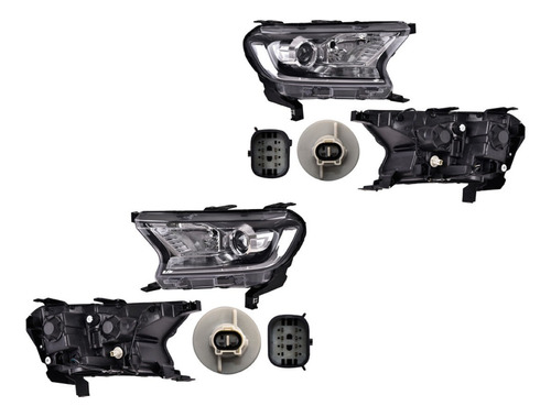 Set 2 Faros Depo Ford Ranger 17_19