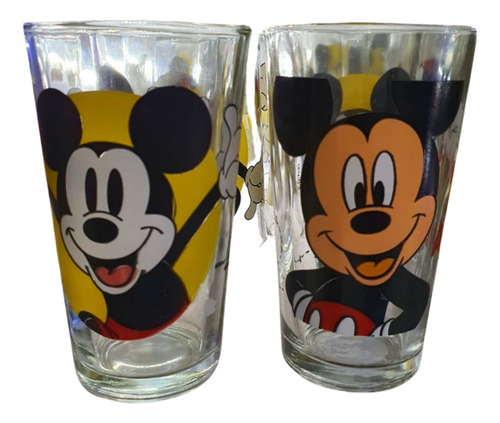 Vasos De Colección De Mickey Mouse 6 Piezas Disney