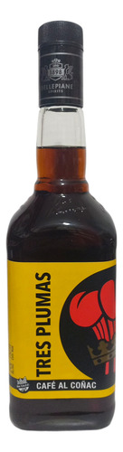 Café Al Coñac Tres Plumas 750ml