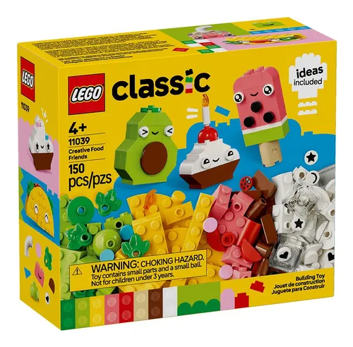 Lego Classic Amigos Nutritivos Creativos Juguete 11039 / Div