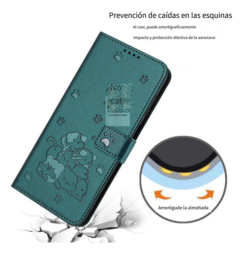 Funda Protectora Tipo Cartera Para Huawei Honor X9b Huawei Magic 6 Lite Con Tarjetero